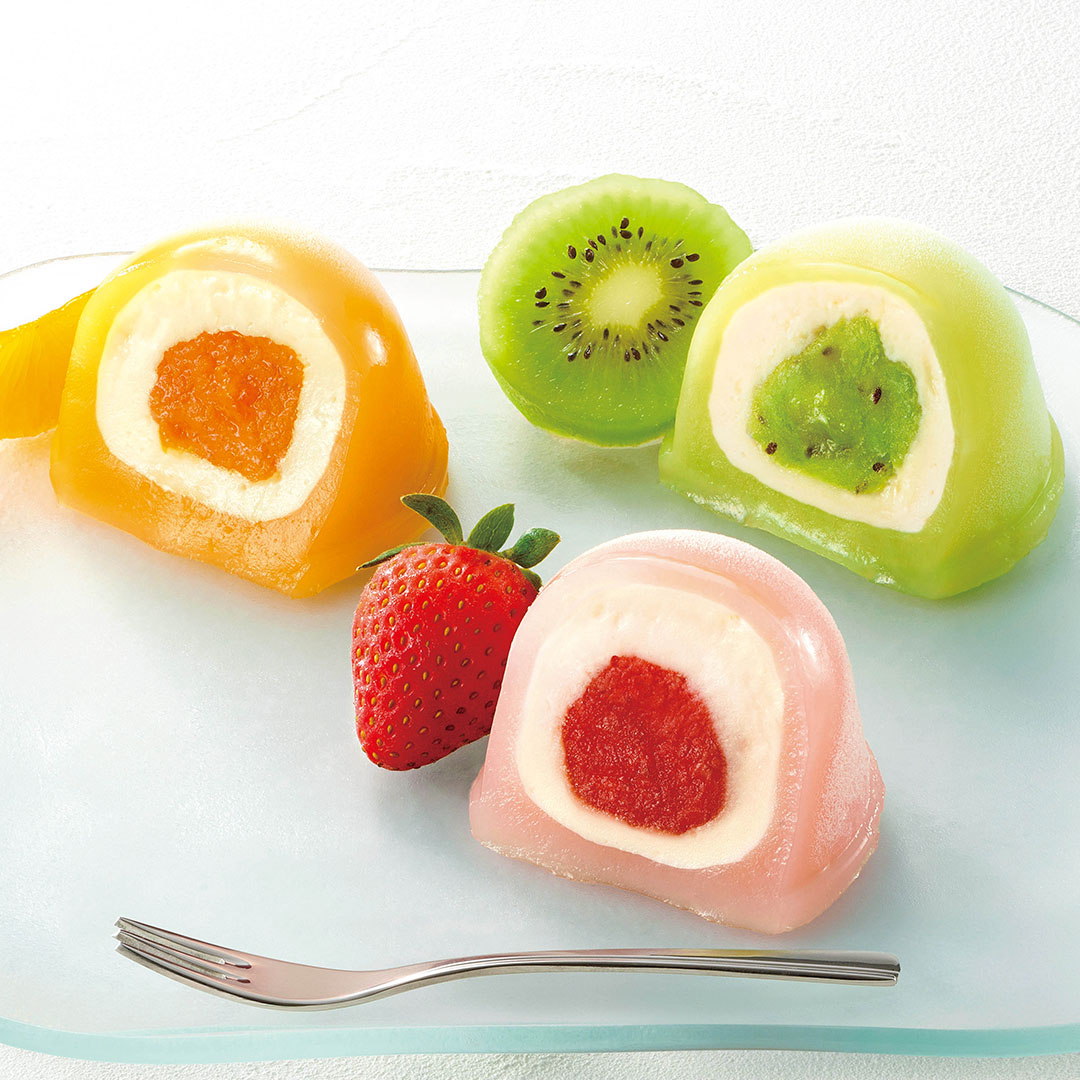 9号 凍らせて食べる なめらかクリームのフルーツ大福