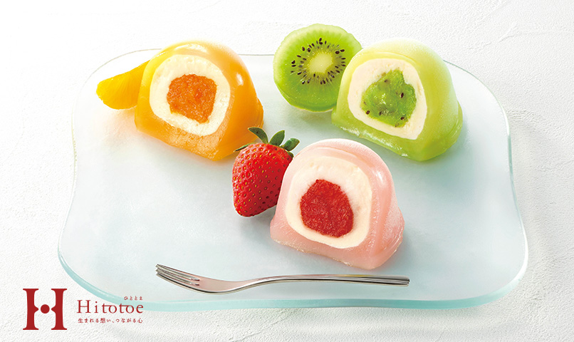 凍らせて食べる なめらかクリームのフルーツ大福