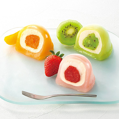 凍らせて食べる なめらかクリームのフルーツ大福