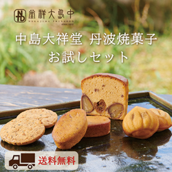 中島大祥堂 丹波焼菓子 お試しセット