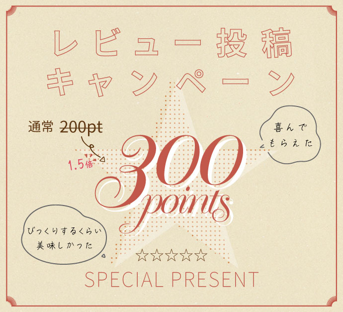 レビュー投稿キャンペーン